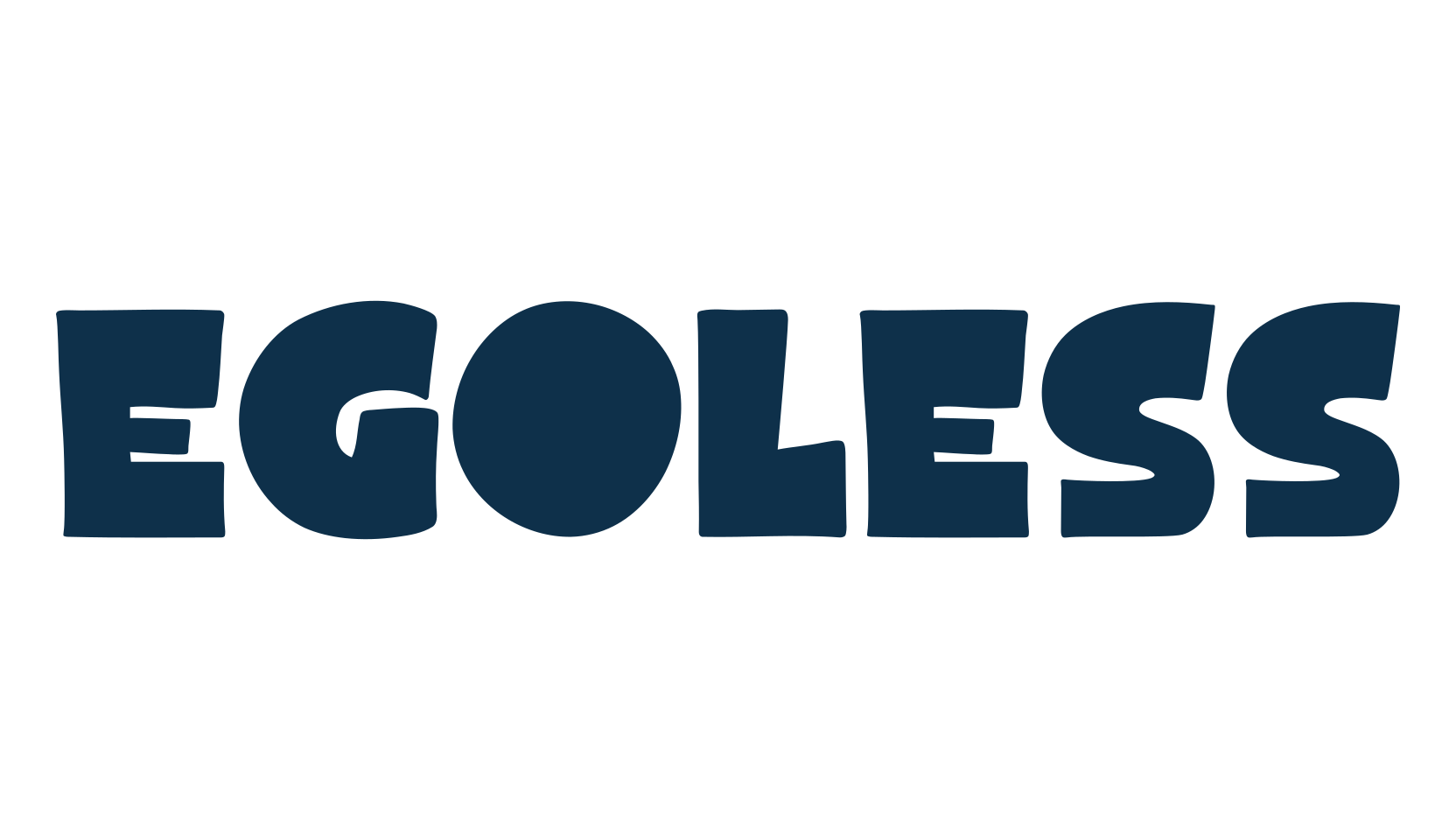 Egoless, fancy cartoon decorative font preview