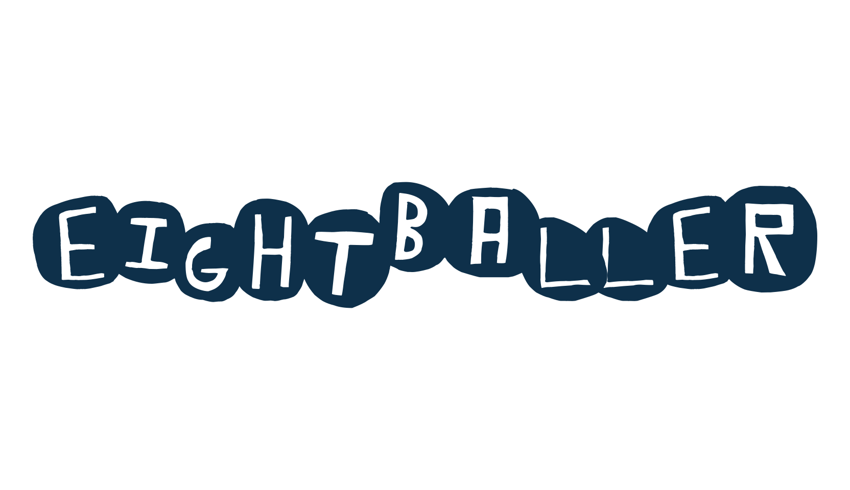EightBaller, fancy cartoon decorative font preview