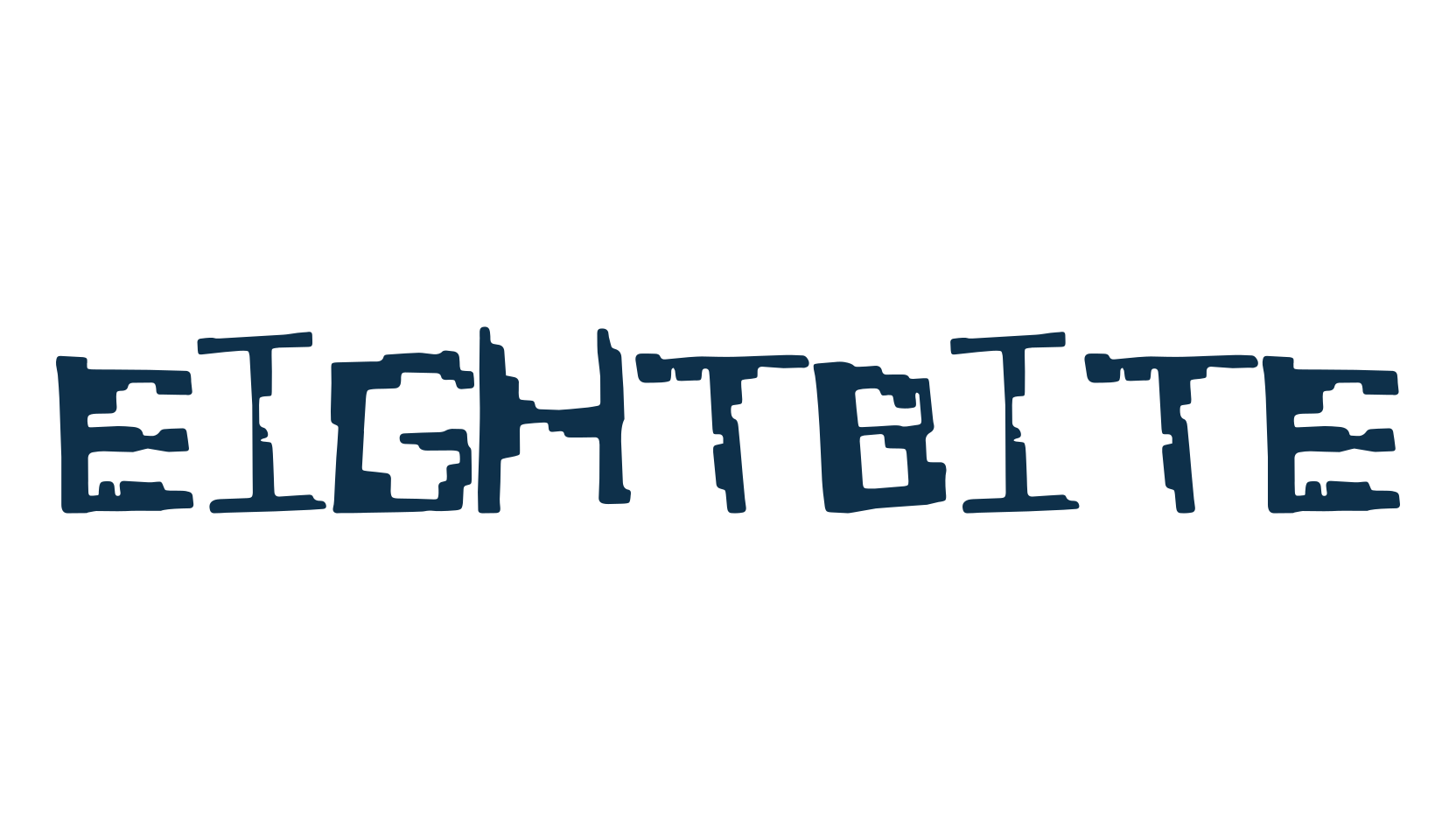 EightBite, fancy various decorative font preview