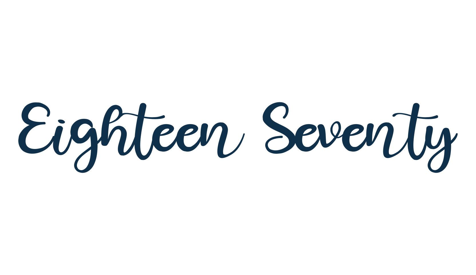 Eighteen Seventy, script calligraphy fancy decorative font preview