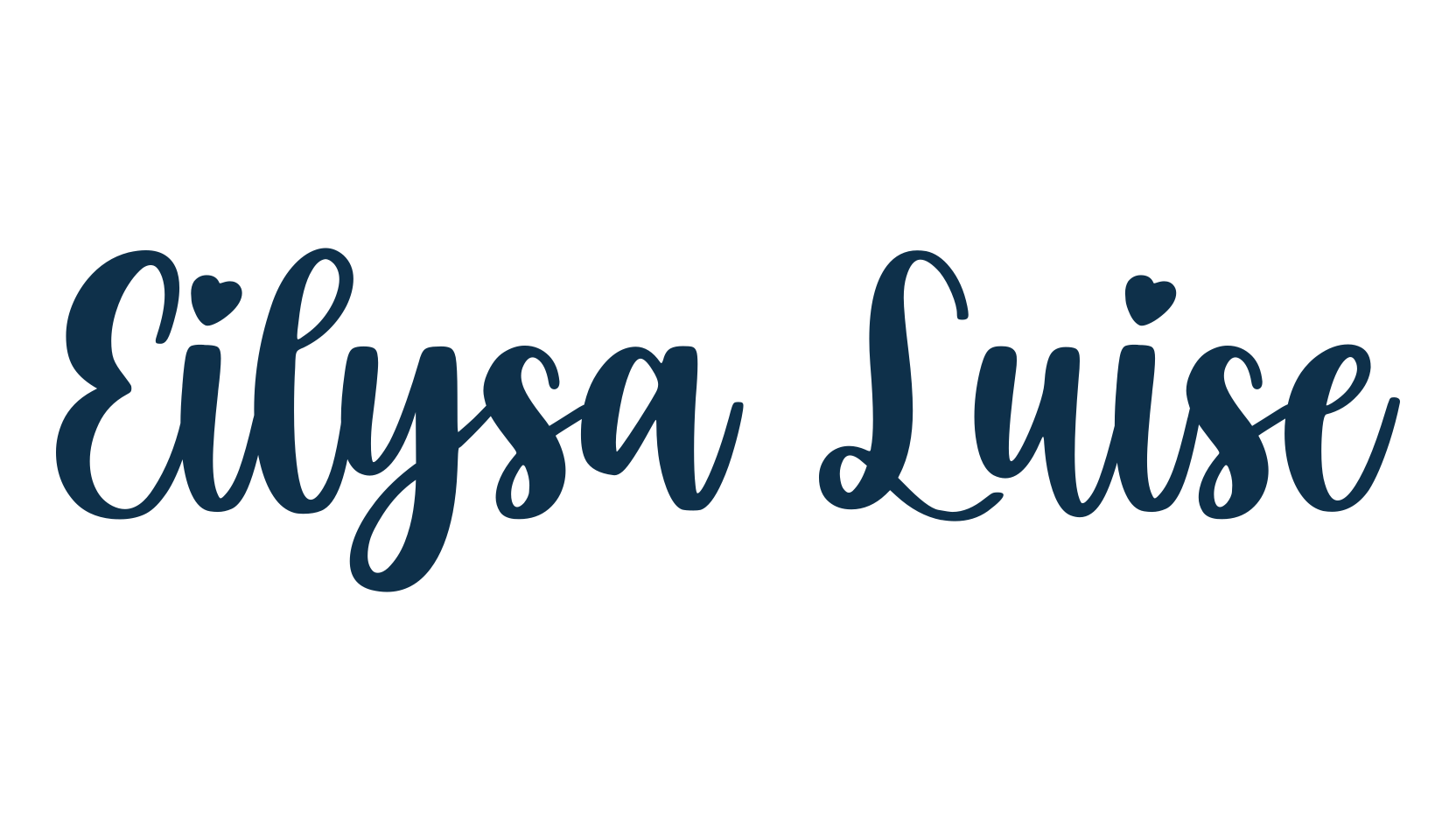 Eilysa Luise, display market font preview