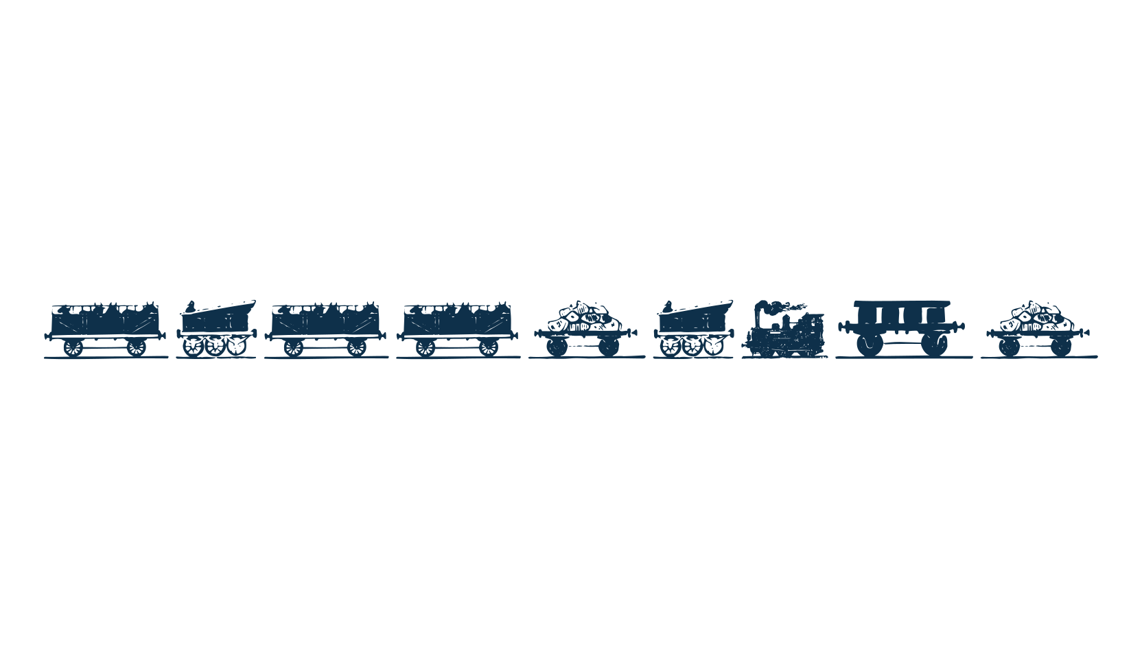 Eisenbahn, fancy decorative font preview
