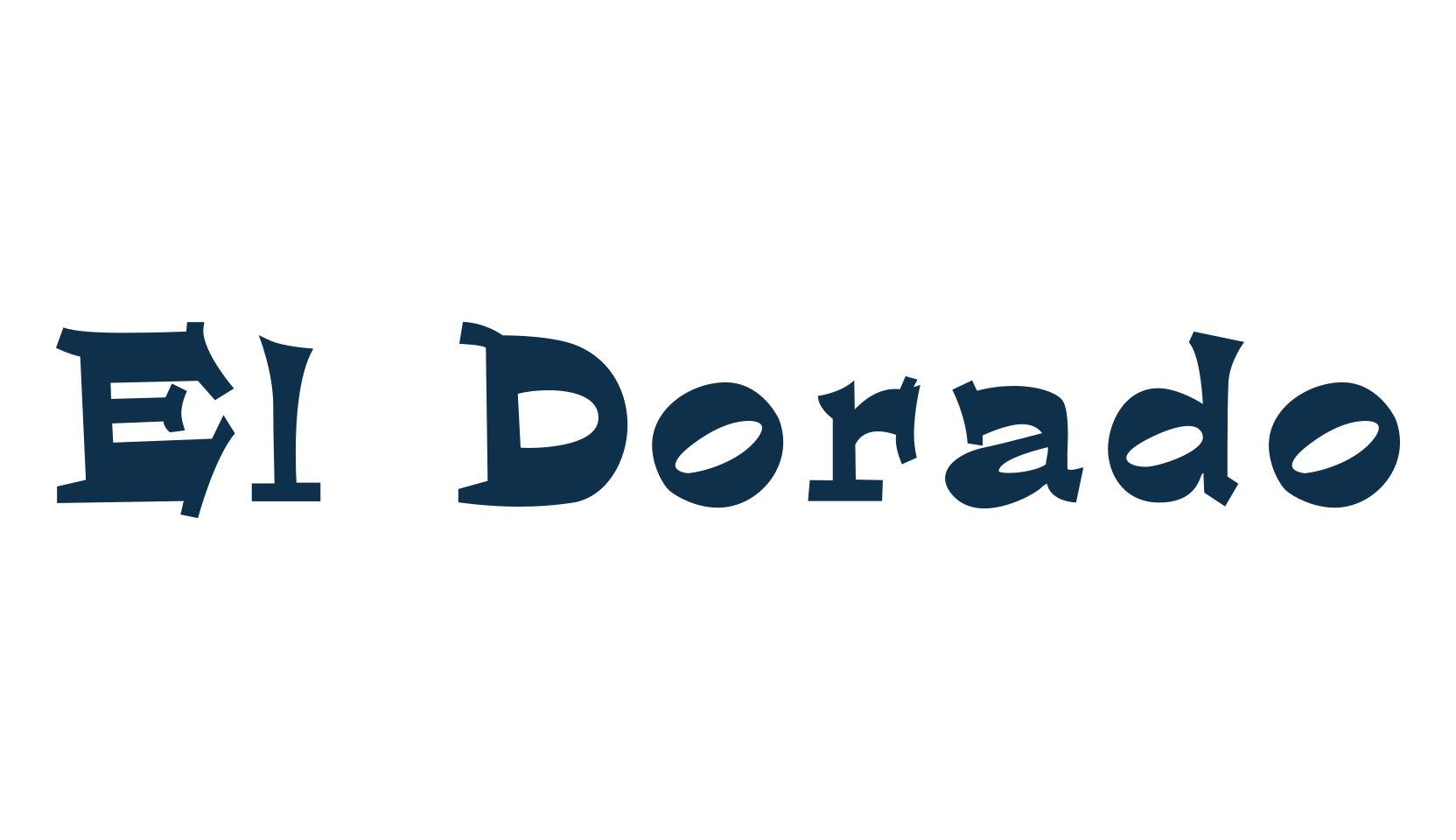 El Dorado, fancy western decorative font preview
