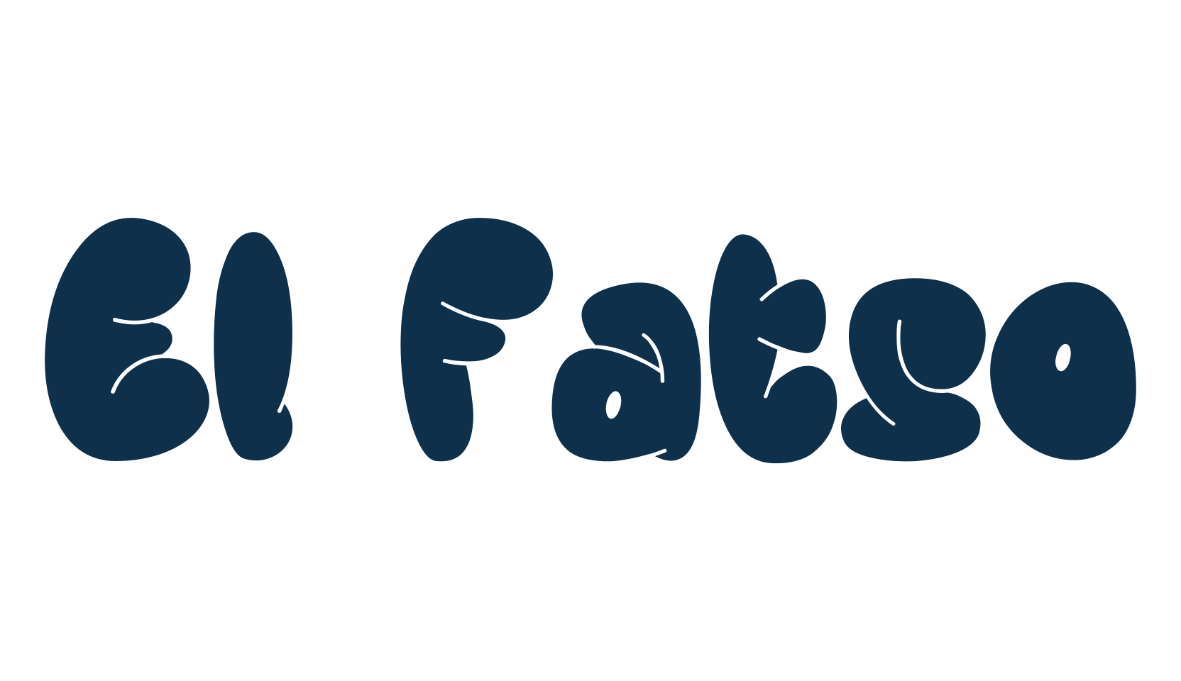 El Fatso, groovy font preview