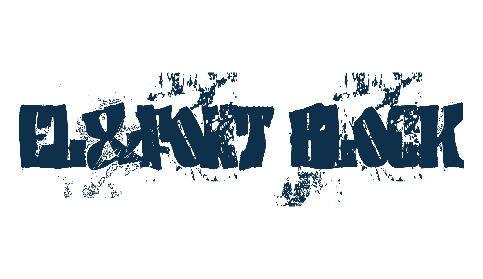 El&Font Block, script graffiti fancy decorative calligraphy font preview