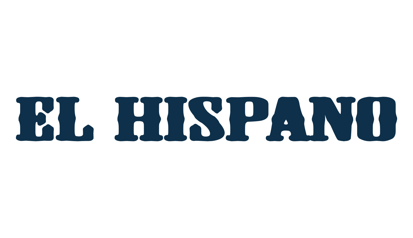 El Hispano, fancy western decorative font preview