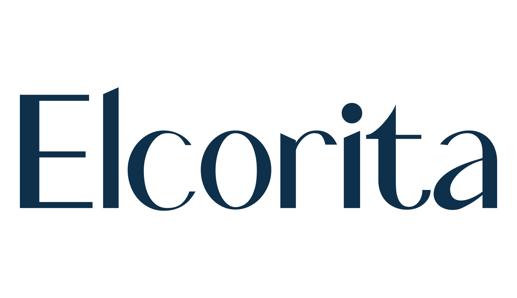 Elcorita, sans serif font preview