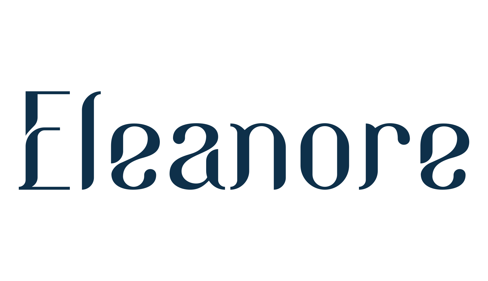 Eleanore, fancy various decorative font preview