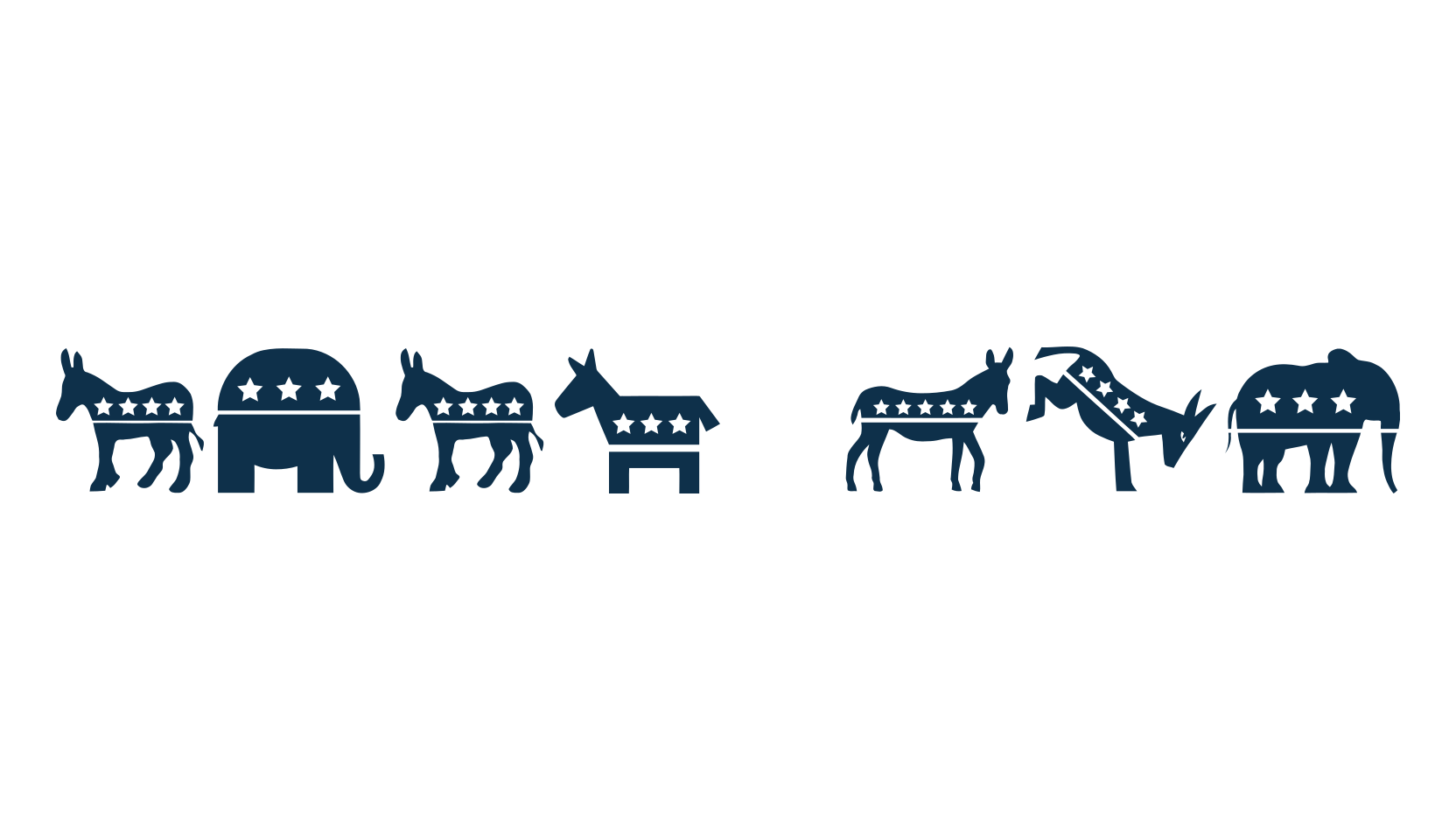 Elections, fancy decorative font preview
