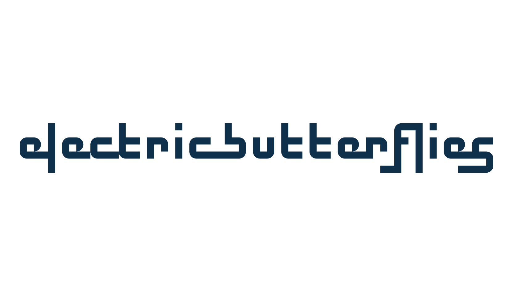 Electric Butterflies, techno sci-fi font preview