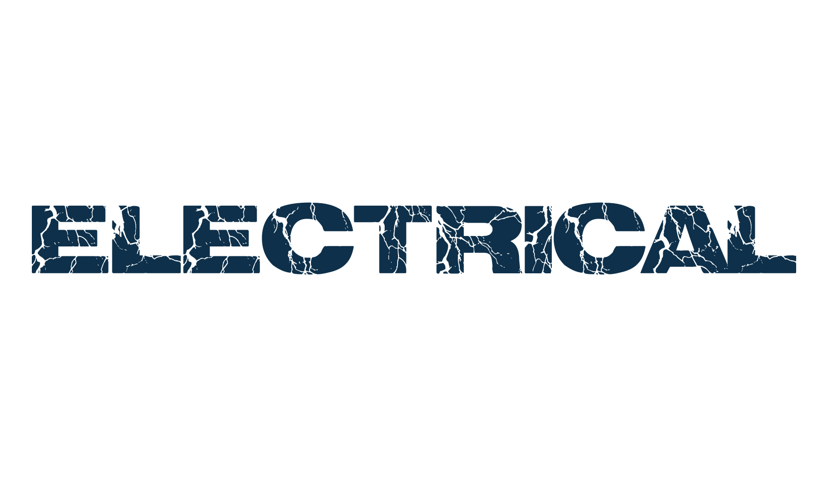 Electrical, decorative font preview