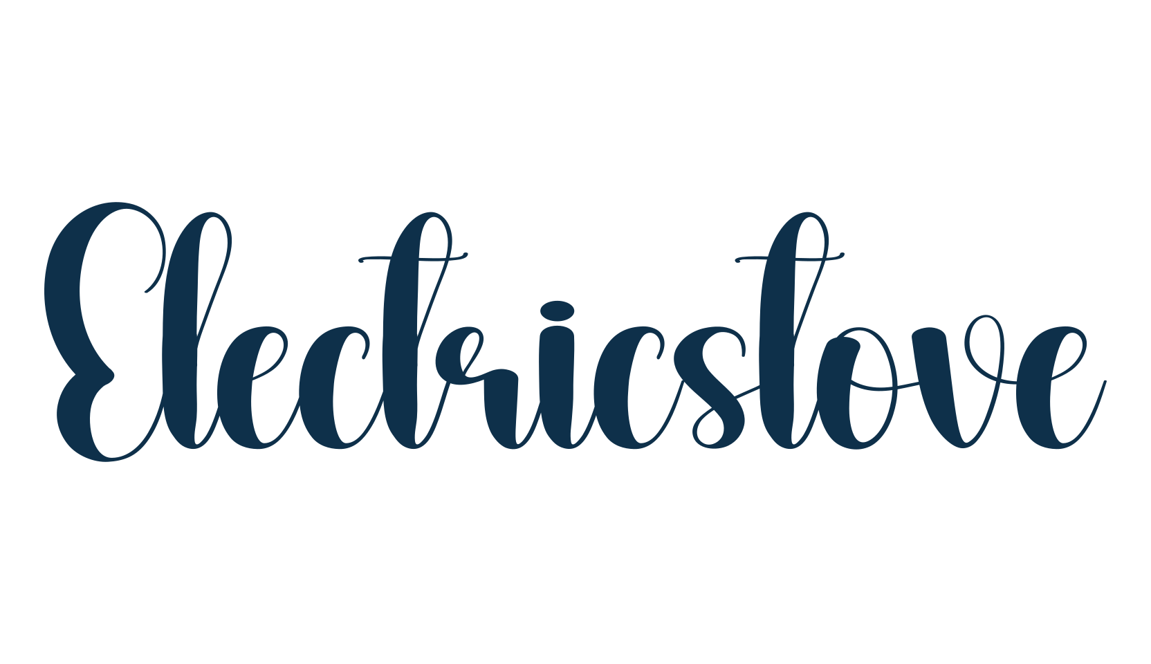 Electricstove, fancy decorative font preview