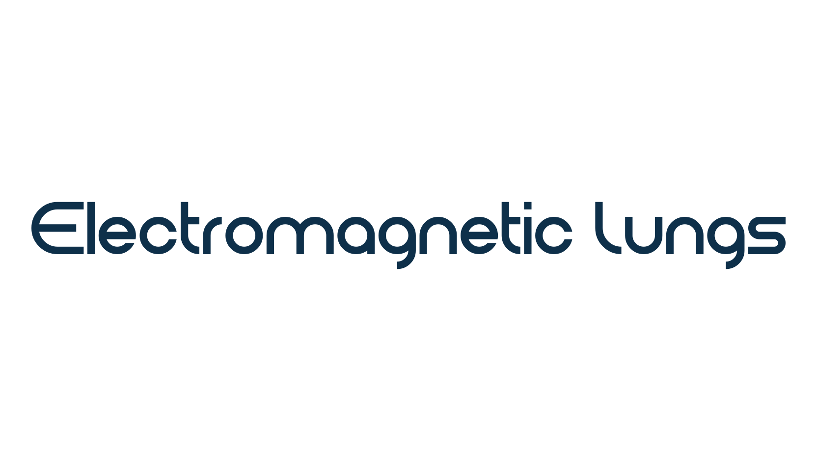 Electromagnetic Lungs, techno sci-fi font preview