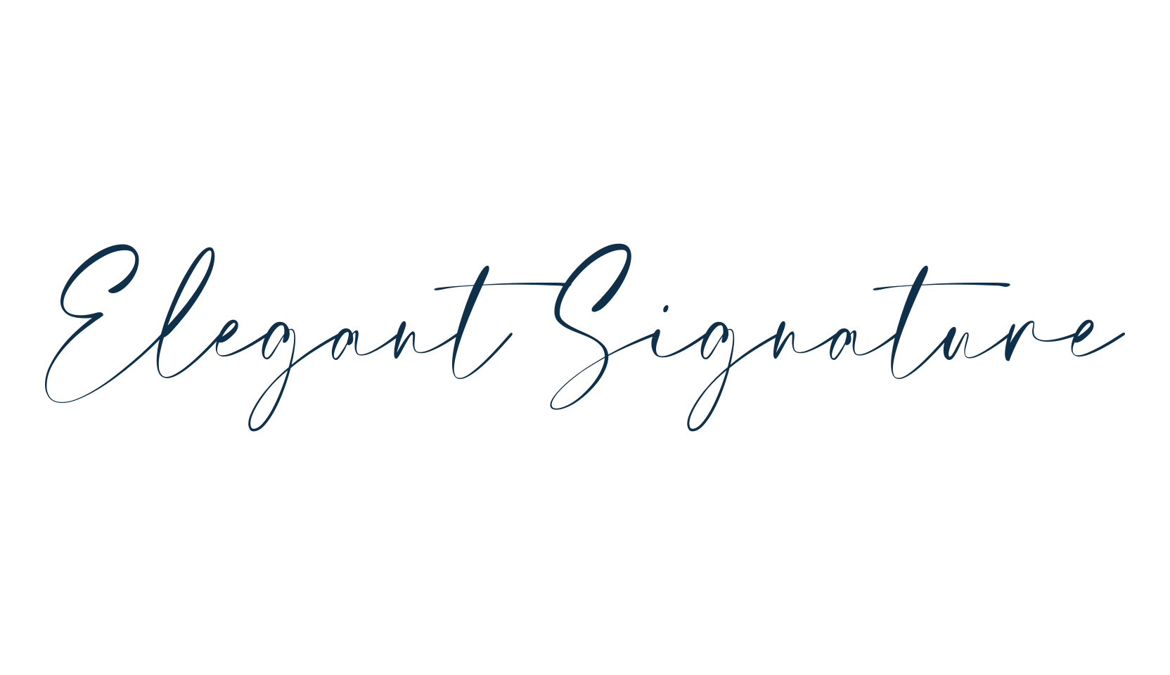 Elegant Signature, script handwritten fancy decorative calligraphy font preview