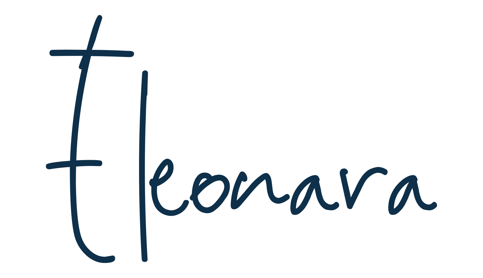 Eleonara, script handwritten fancy decorative calligraphy font preview