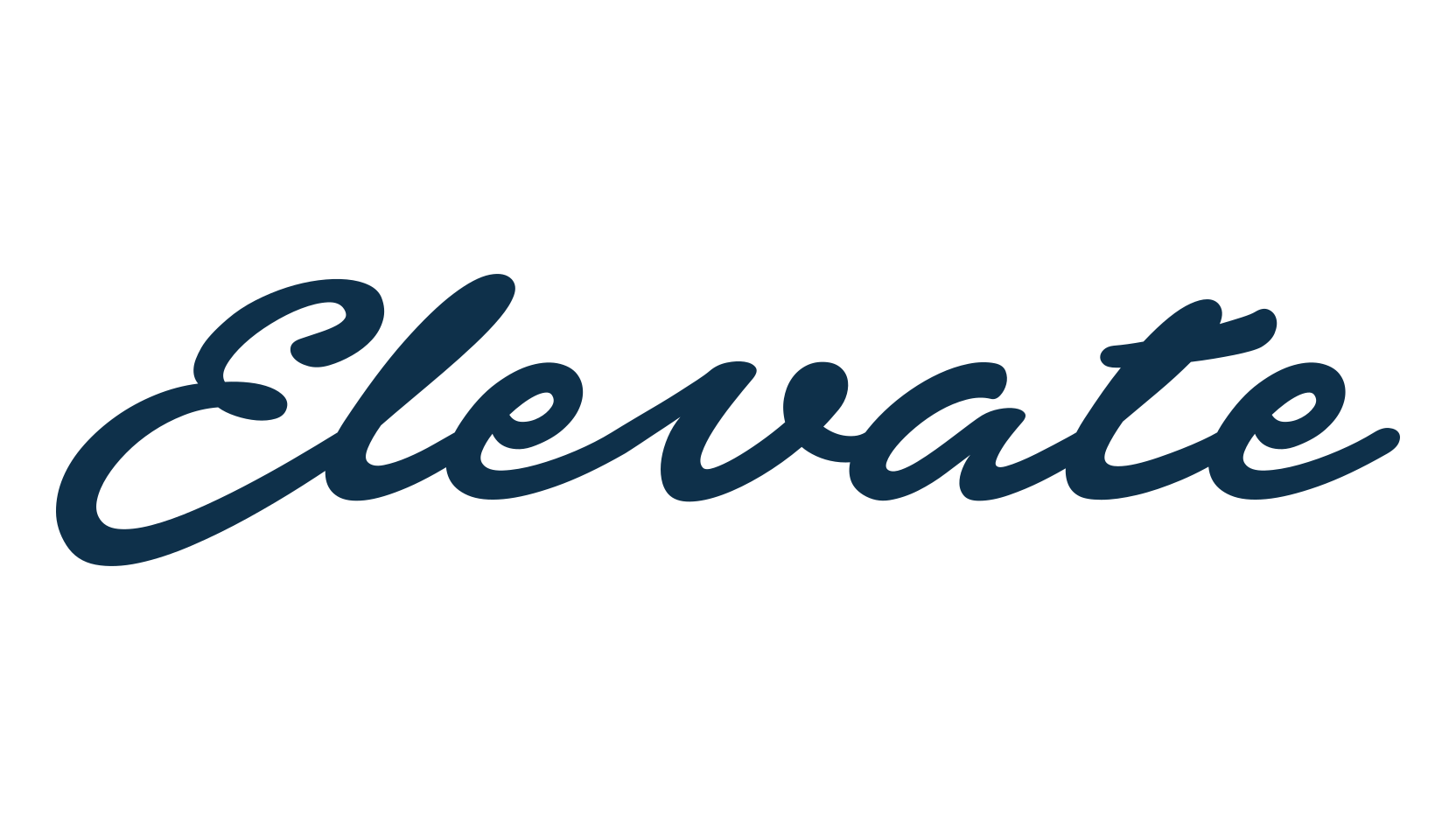 Elevate, script handwritten fancy decorative calligraphy font preview