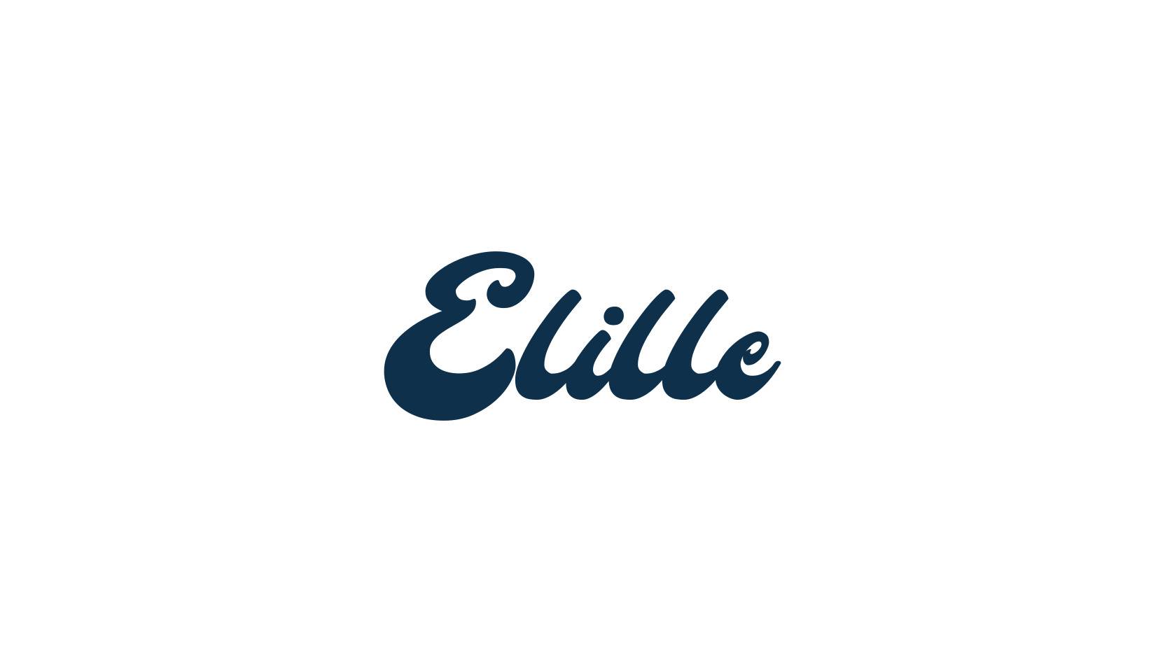 Elille, old school font preview