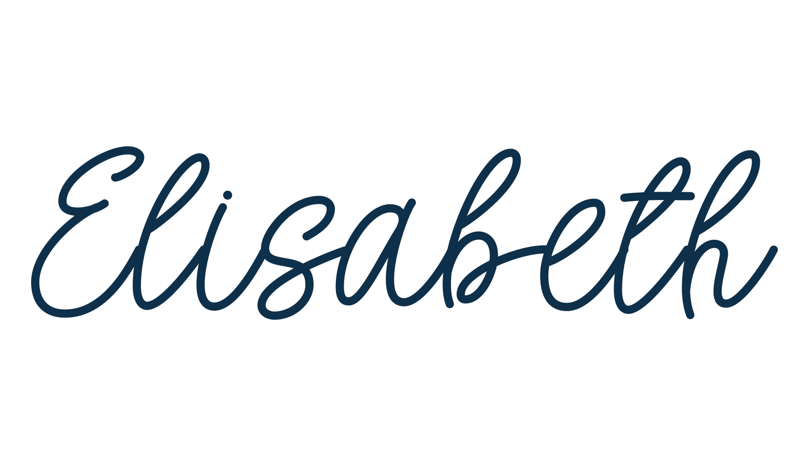 Elisabeth (elisabeth-2), script handwritten fancy decorative calligraphy font preview