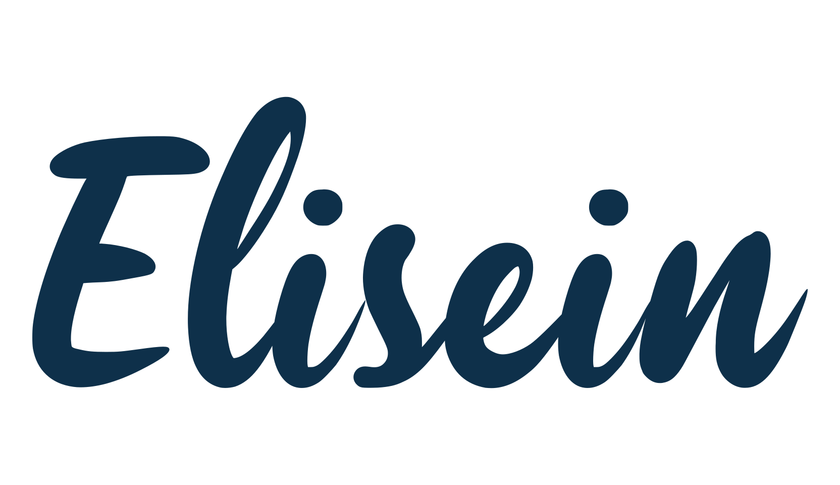 Elisein, fancy various decorative script calligraphy font preview