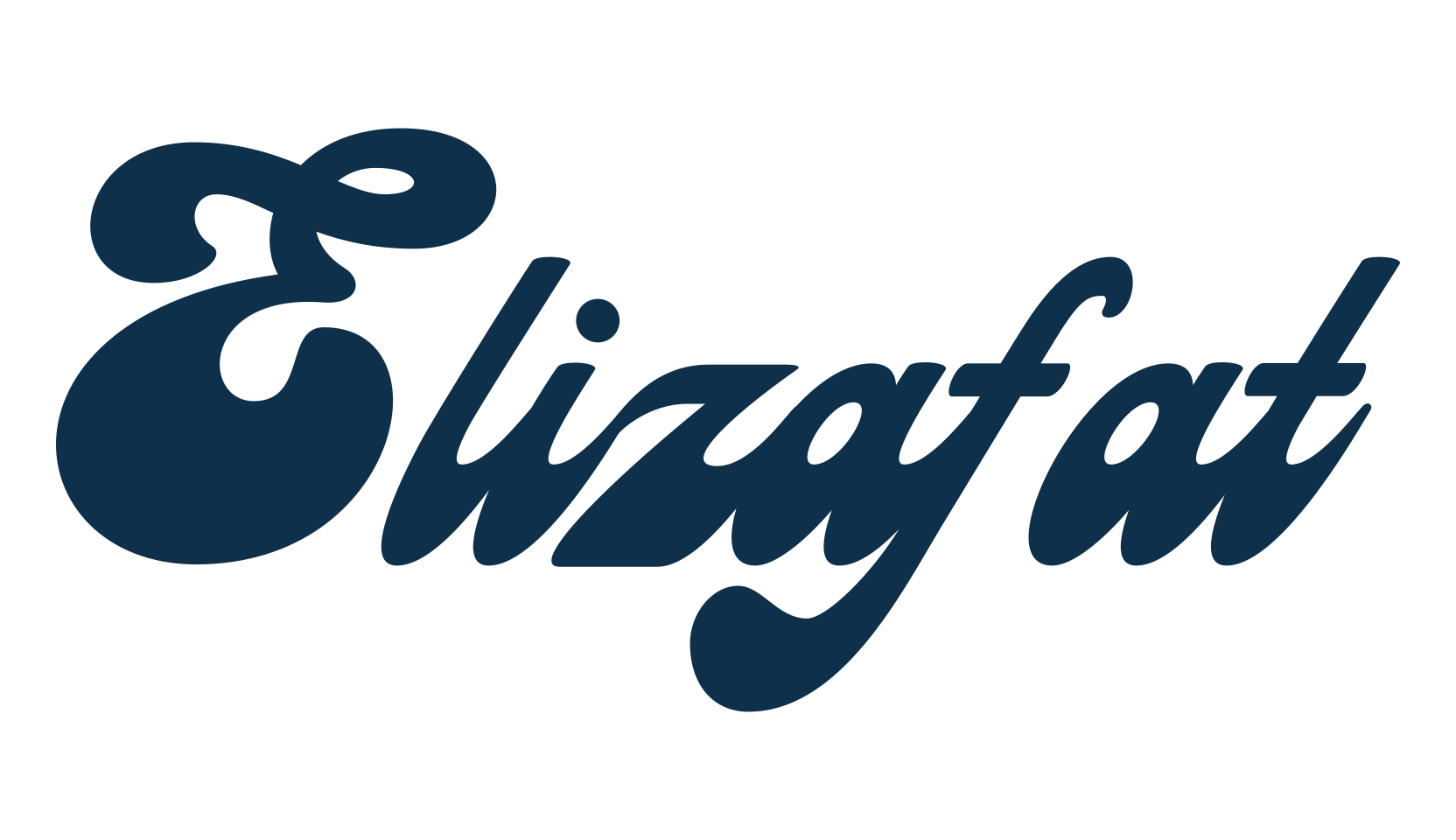 Elizafat, fancy old school decorative script calligraphy font preview