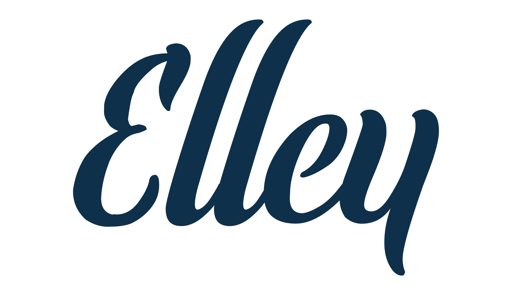 Elley, various font preview