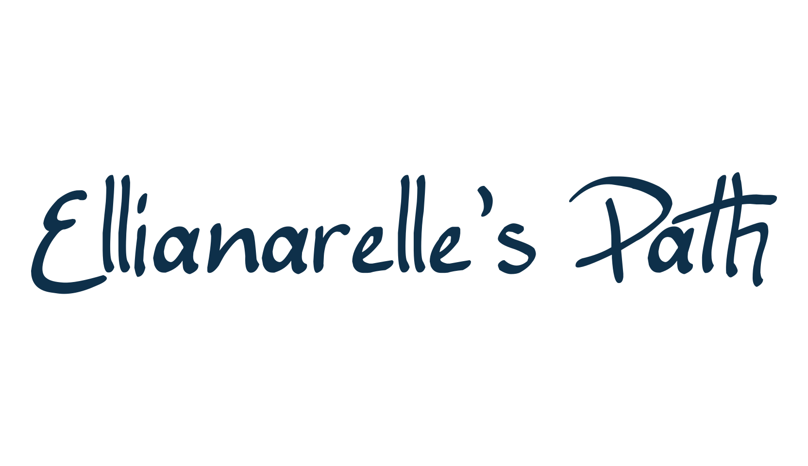 Ellianarelle's Path, script handwritten fancy decorative calligraphy font preview