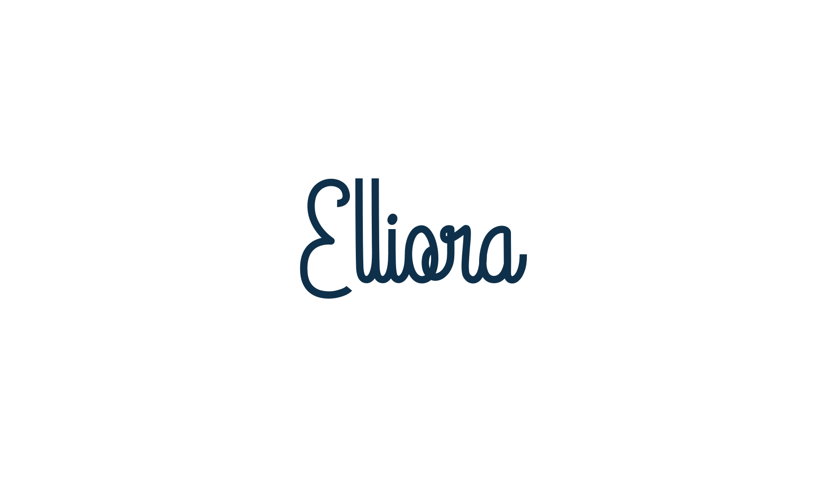 Elliora, school font preview