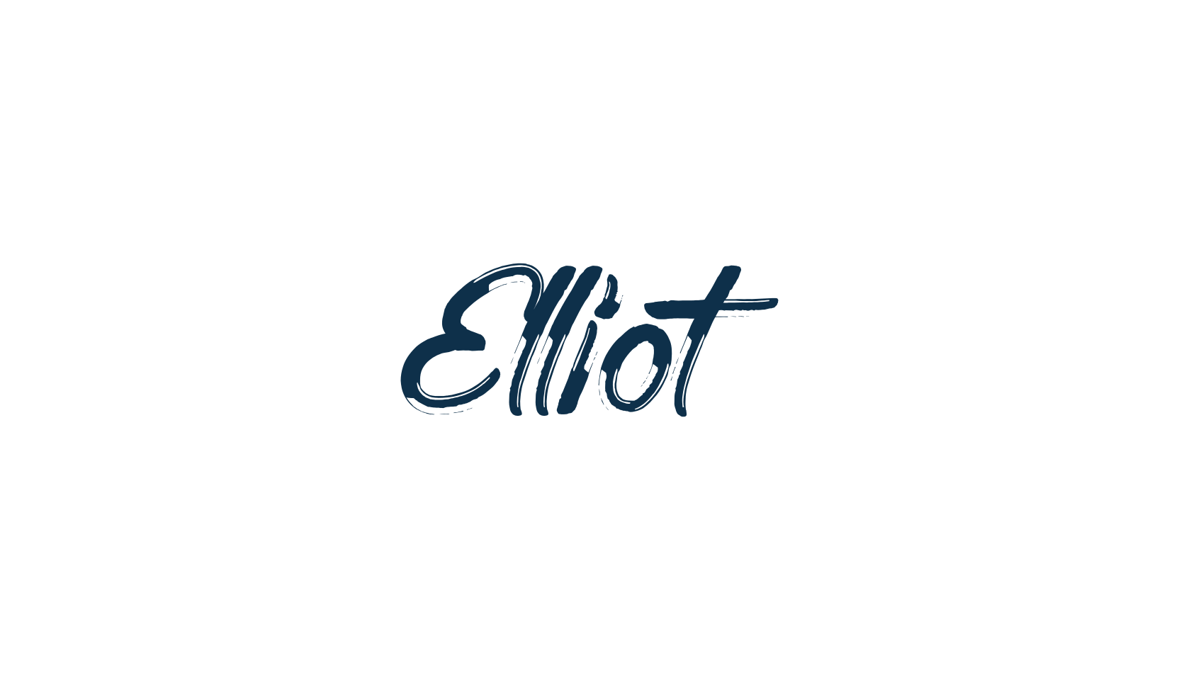 Elliot (elliot-2), script brush fancy decorative calligraphy font preview