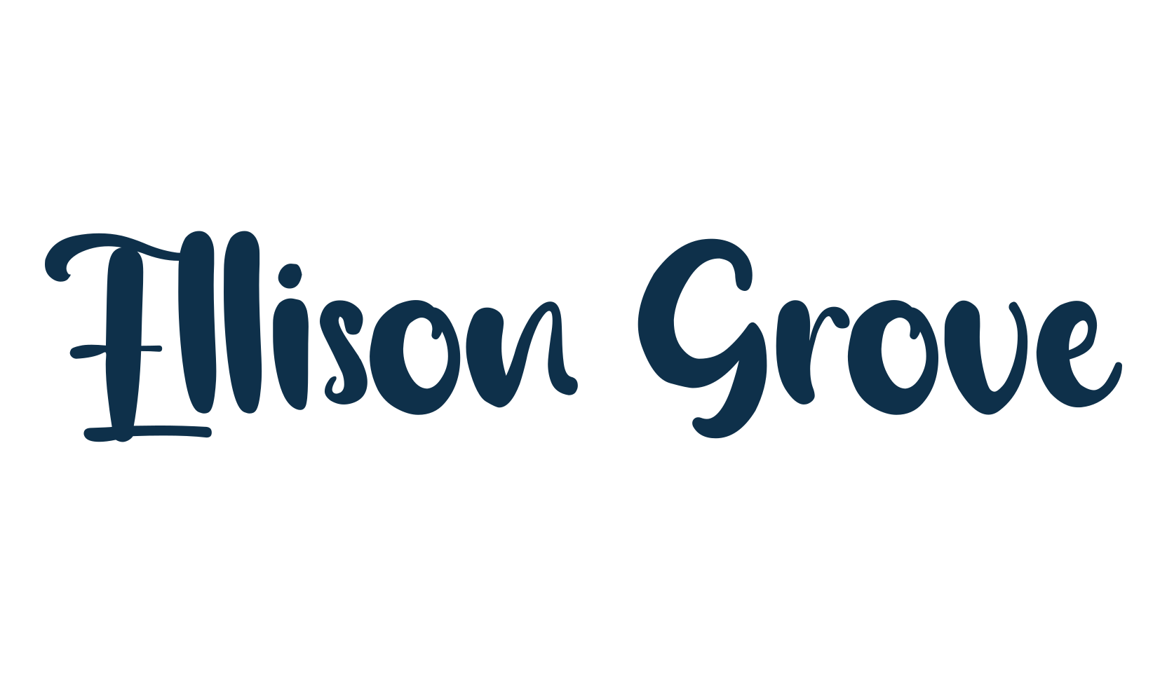 Ellison Grove, display market font preview