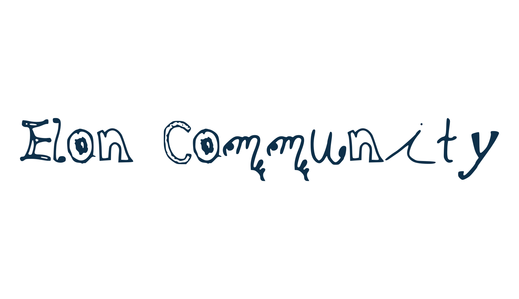 Elon Community, various font preview
