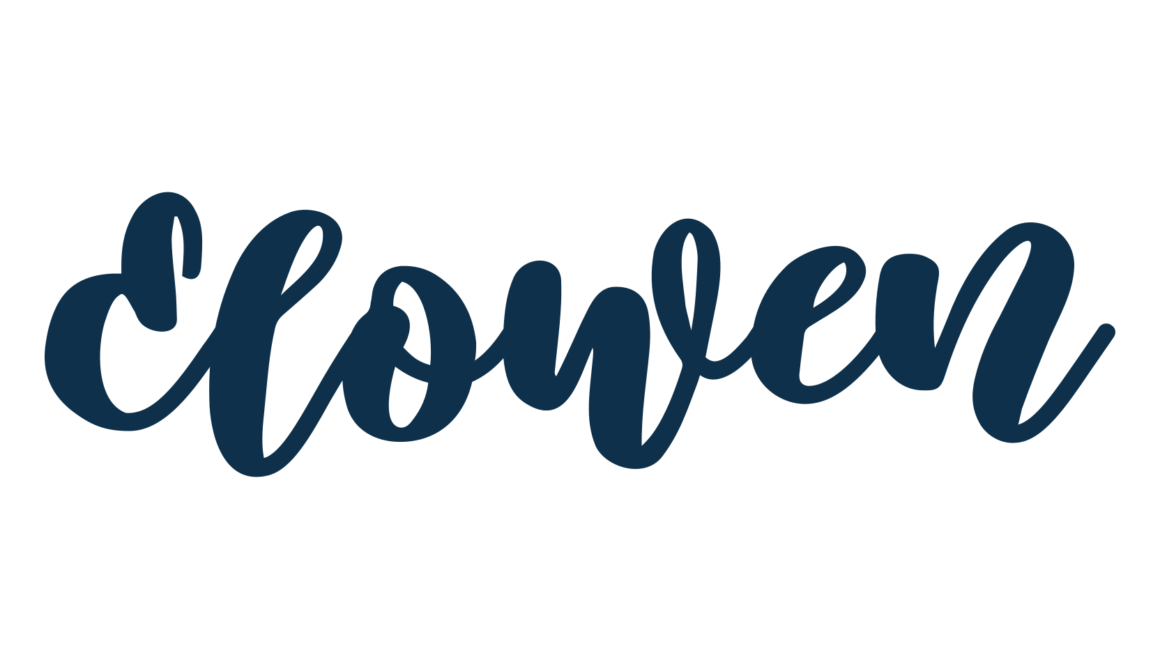 Elowen, handwriting font preview