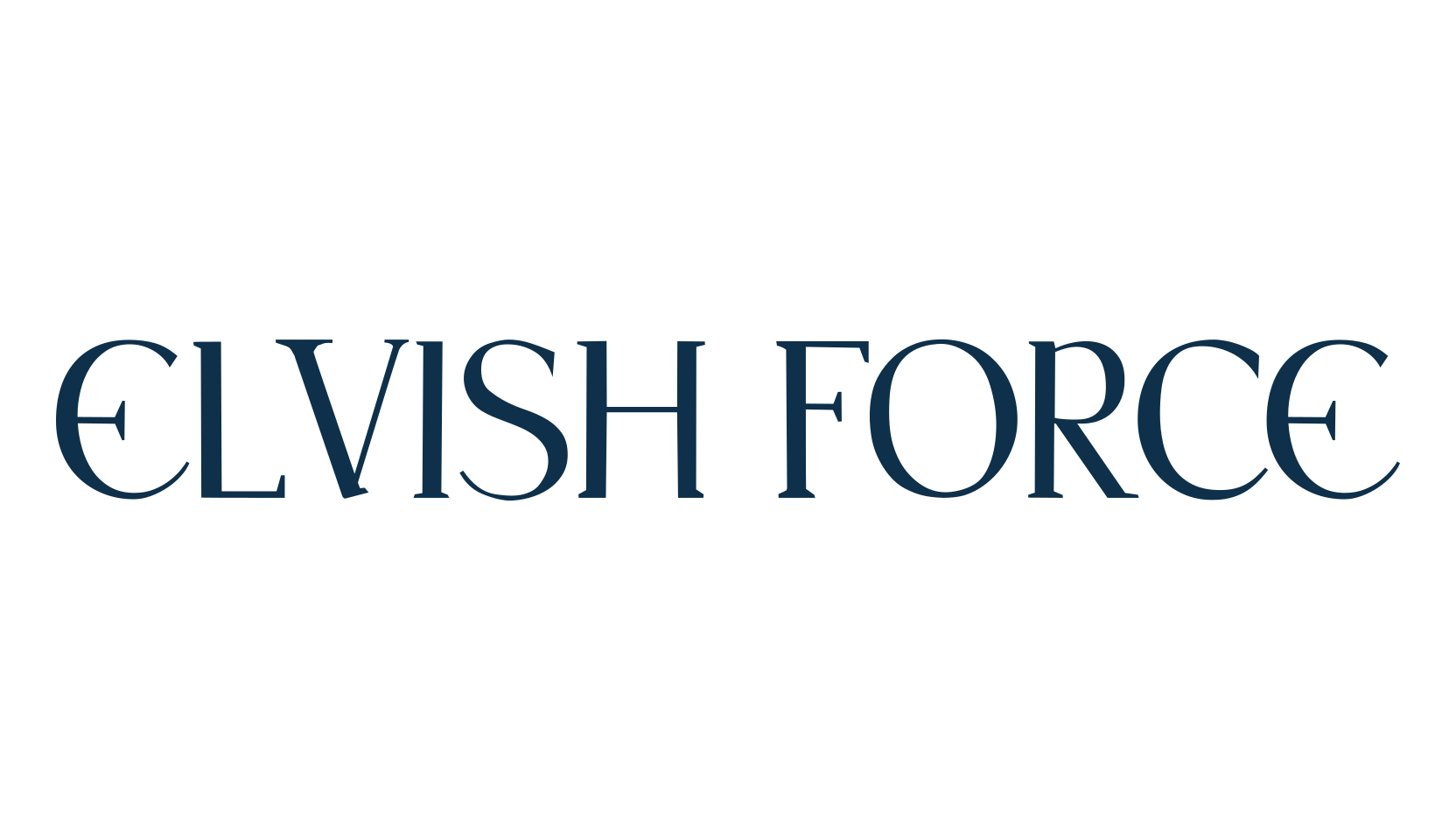 Elvish Force, celtic font preview