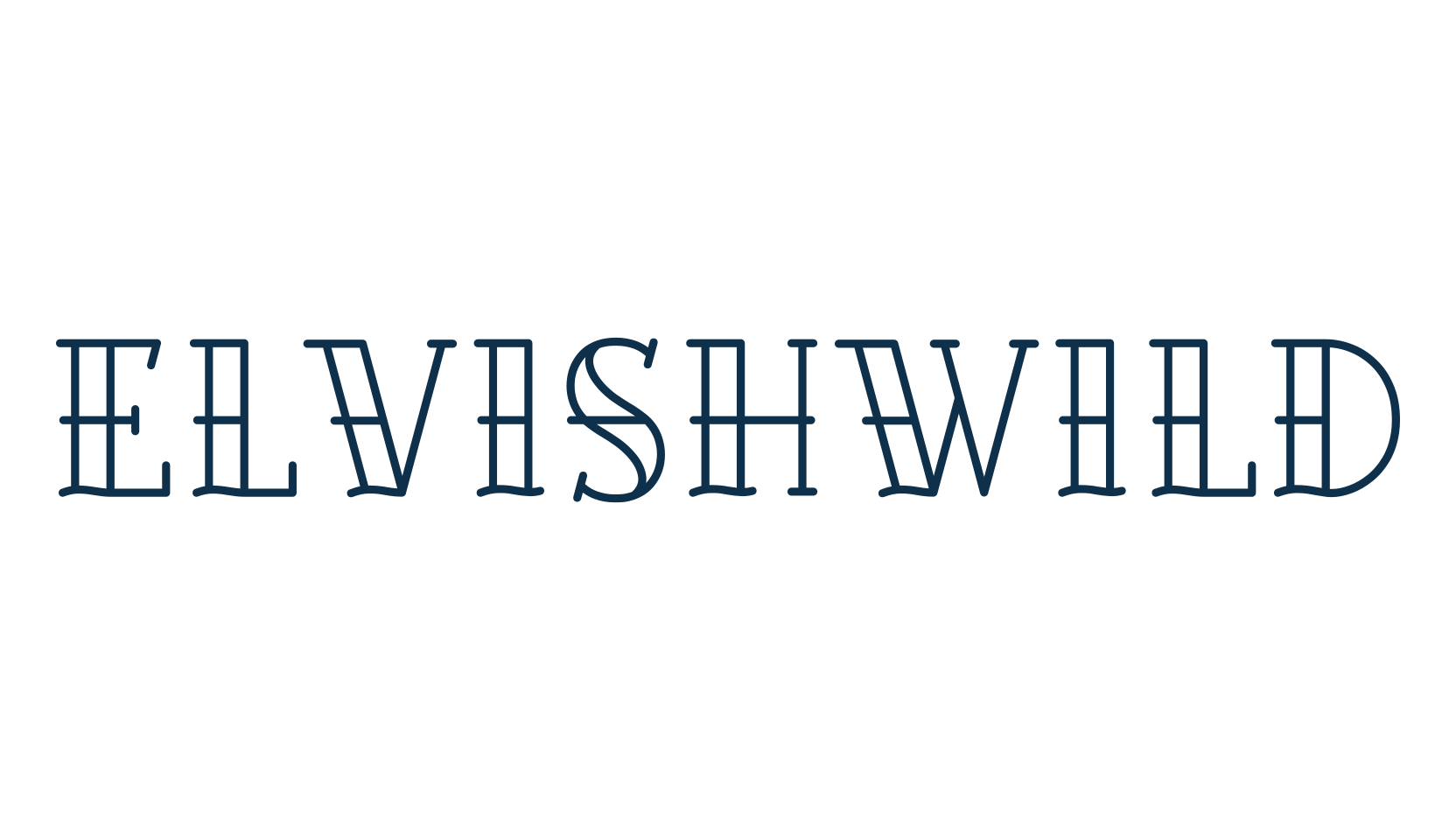 Elvishwild, various font preview