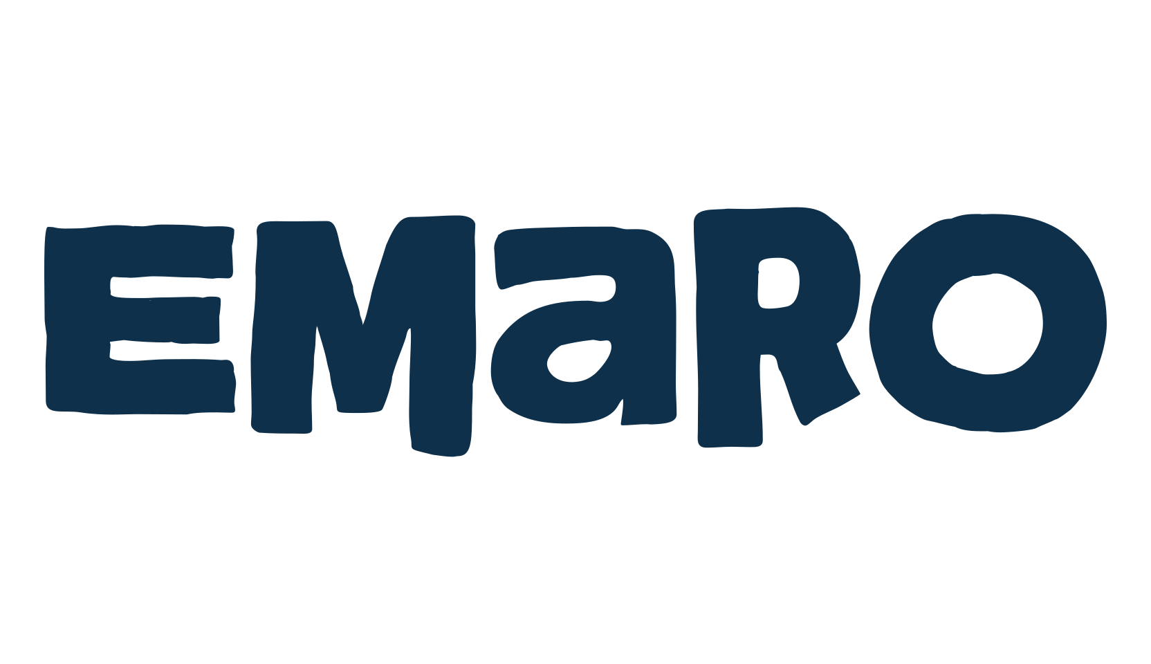 Emaro, cartoon font preview