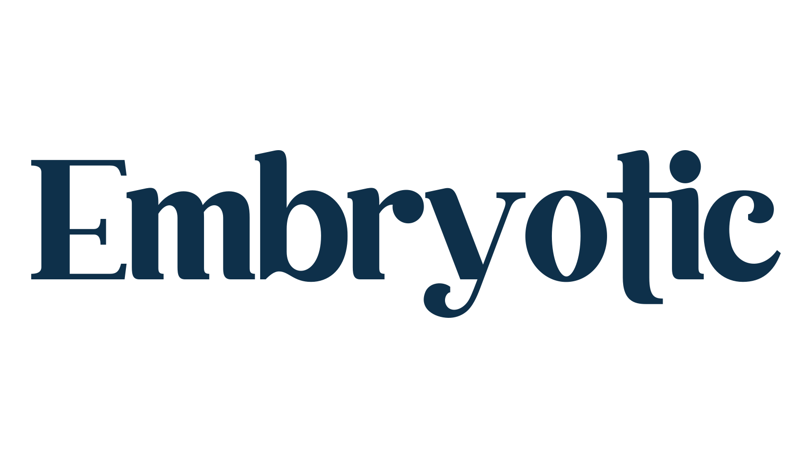 Embryotic, fancy various basic font preview