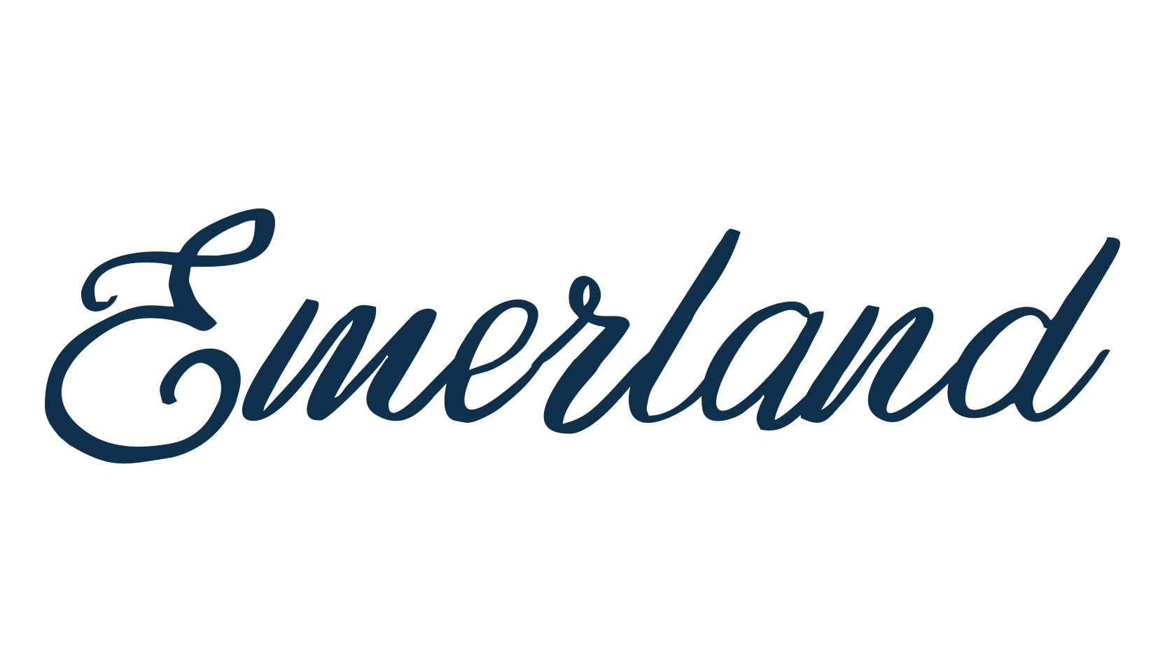 Emerland (emerland), calligraphy font preview