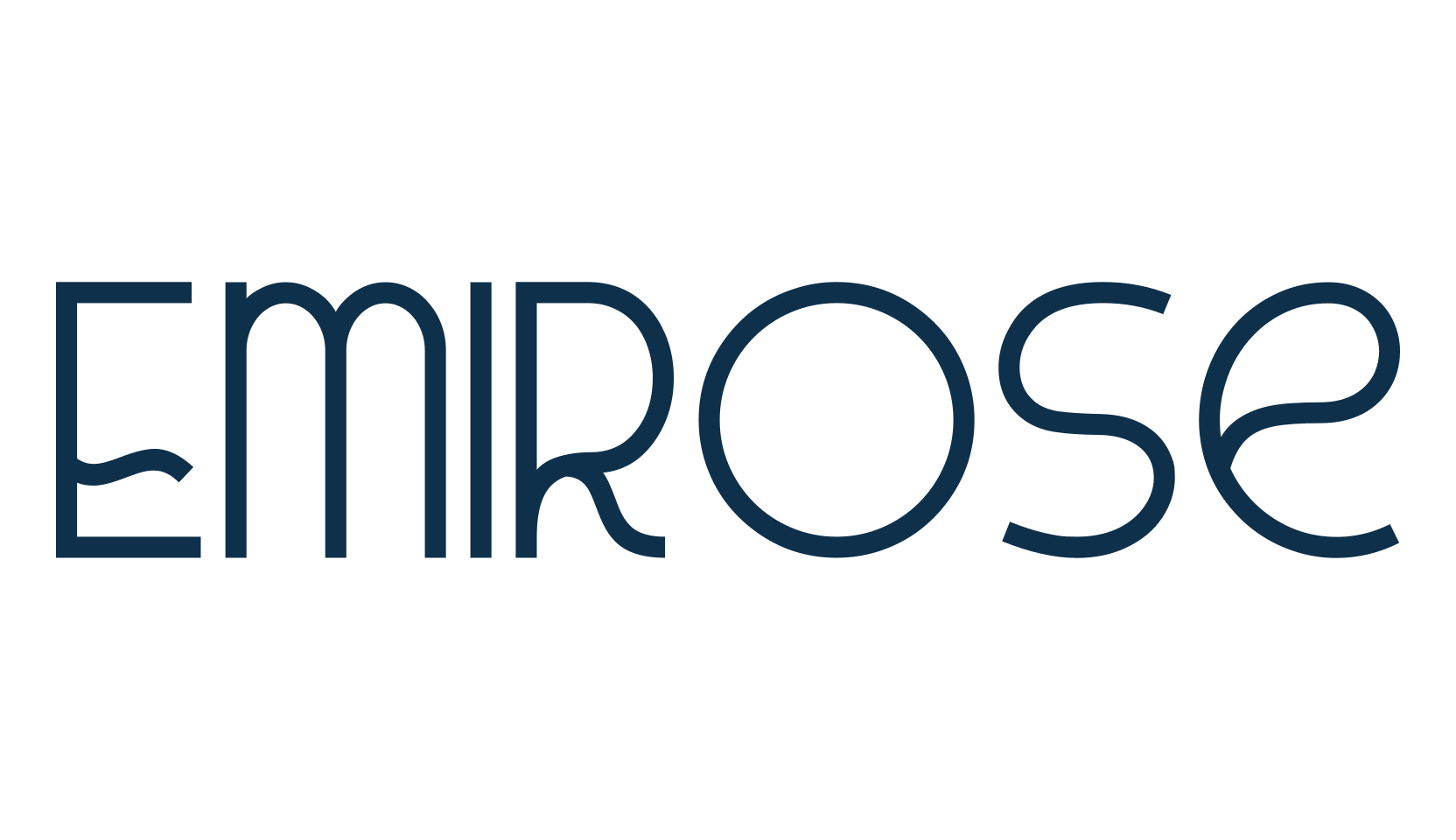 Emirose, retro font preview