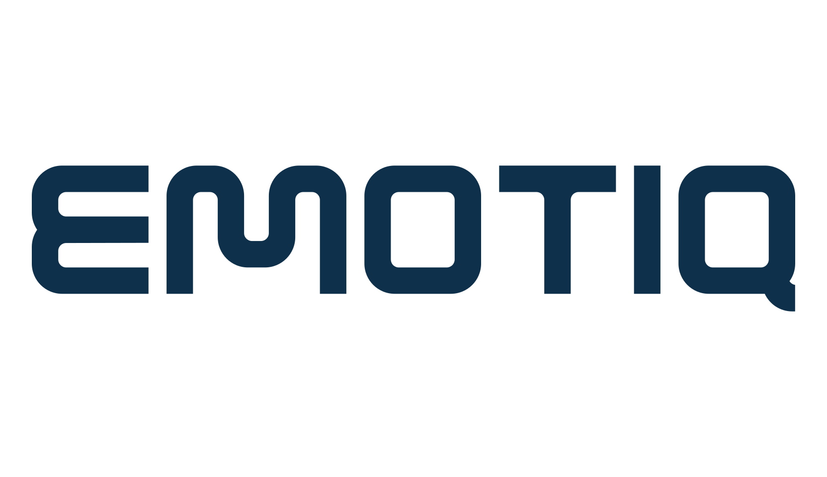 Emotiq, techno sci-fi font preview