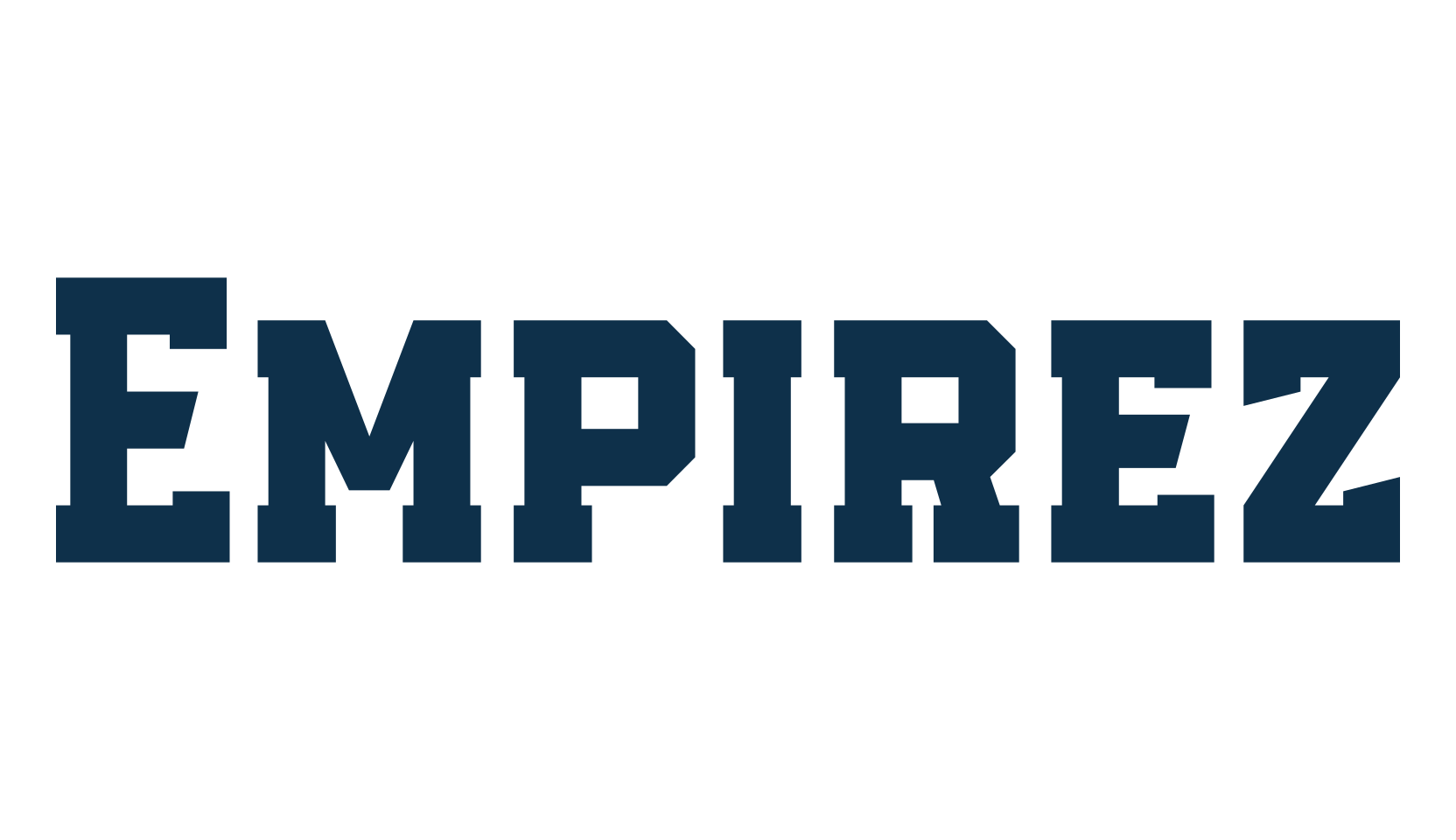 Empirez, fancy old school decorative font preview