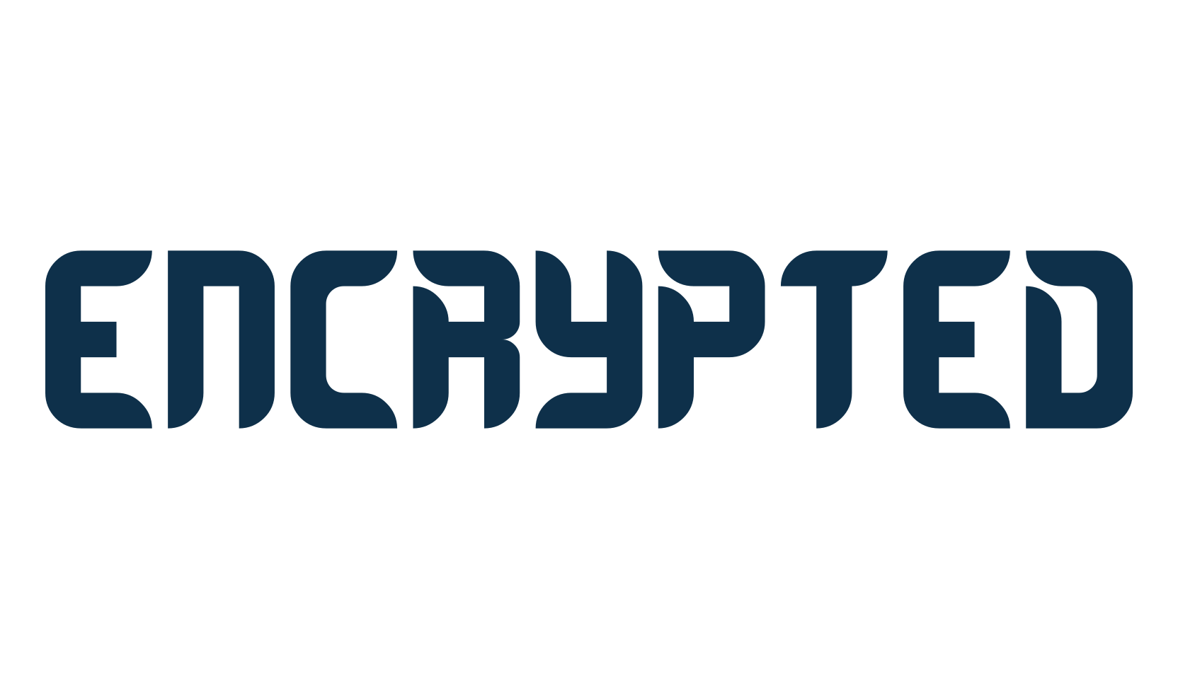 Encrypted, fancy various techno sci-fi font preview