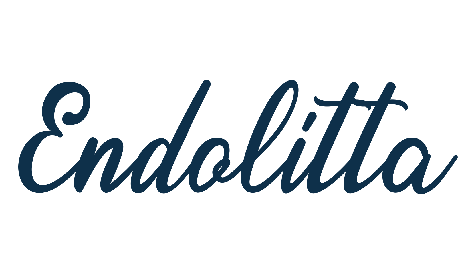 Endolitta, various font preview
