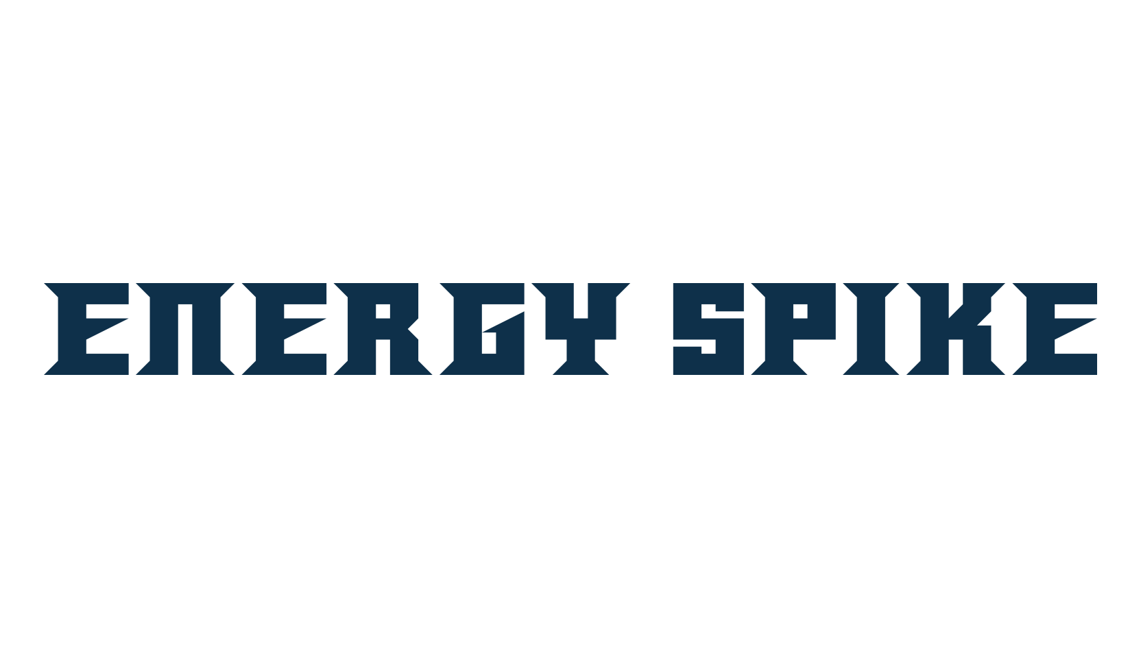 Energy Spike, gothic modern font preview