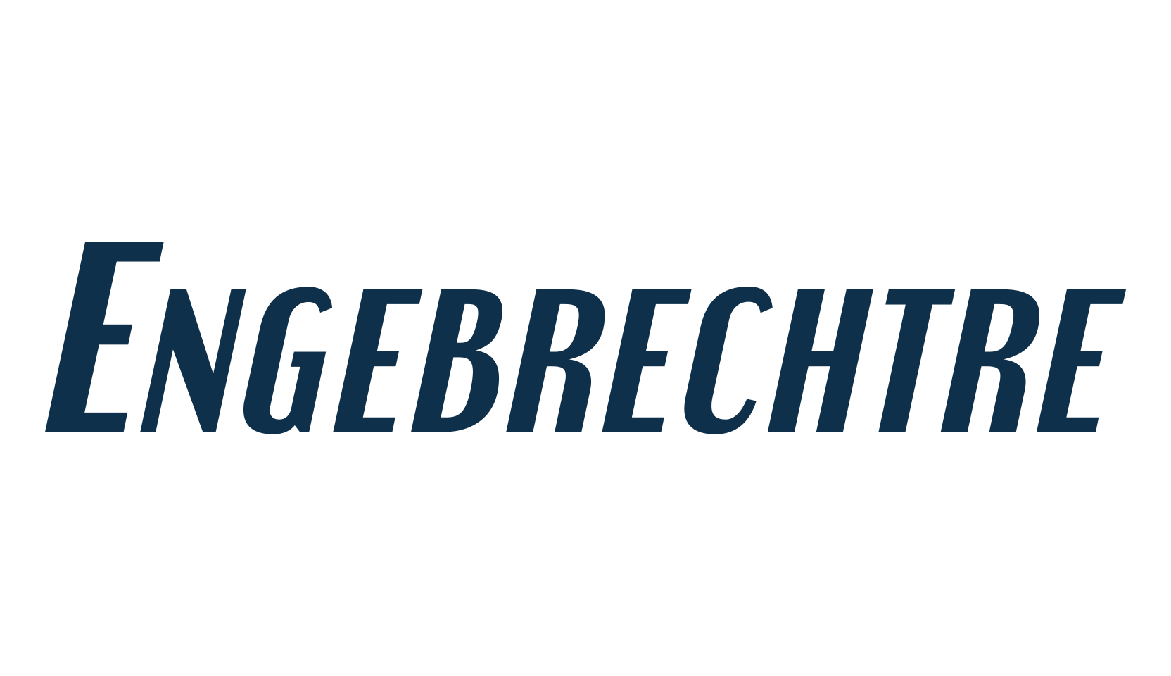 Engebrechtre, sans serif font preview