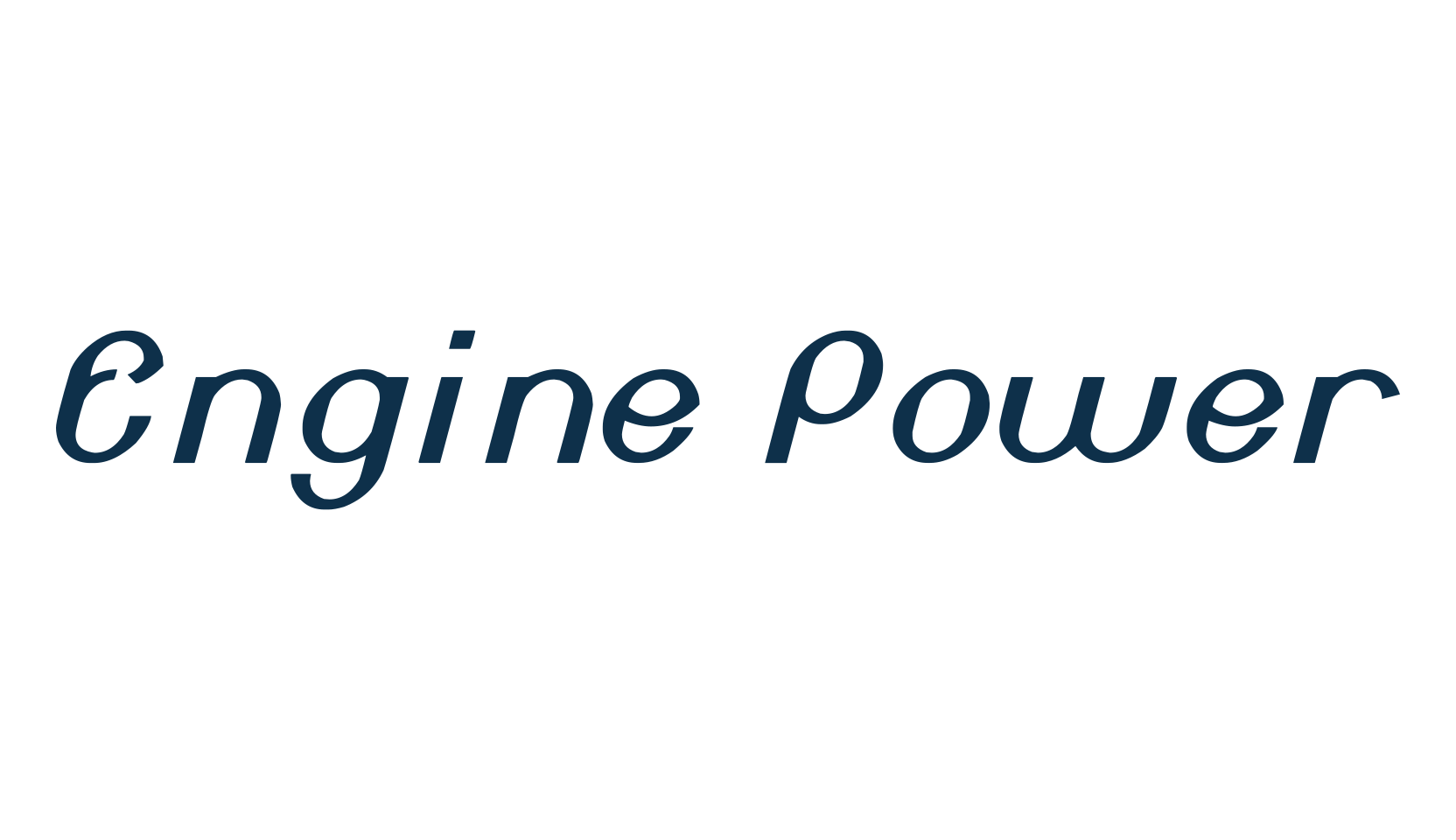 Engine Power, fancy various techno sci-fi font preview