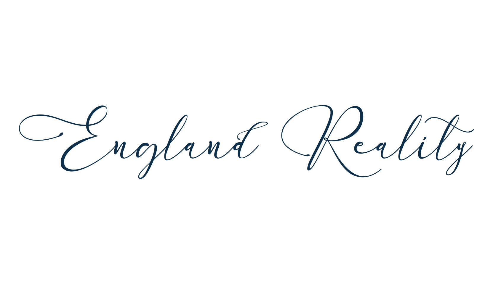 England Reality, script handwritten fancy decorative calligraphy font preview