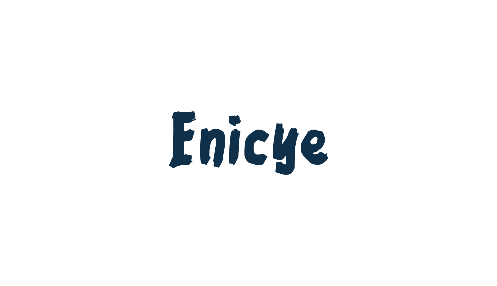 Enicye, script brush fancy decorative calligraphy font preview