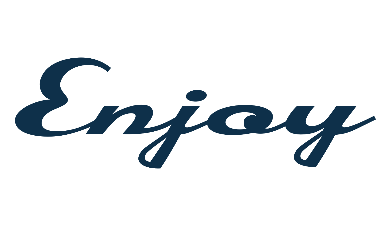 Enjoy (enjoy3), fancy decorative font preview