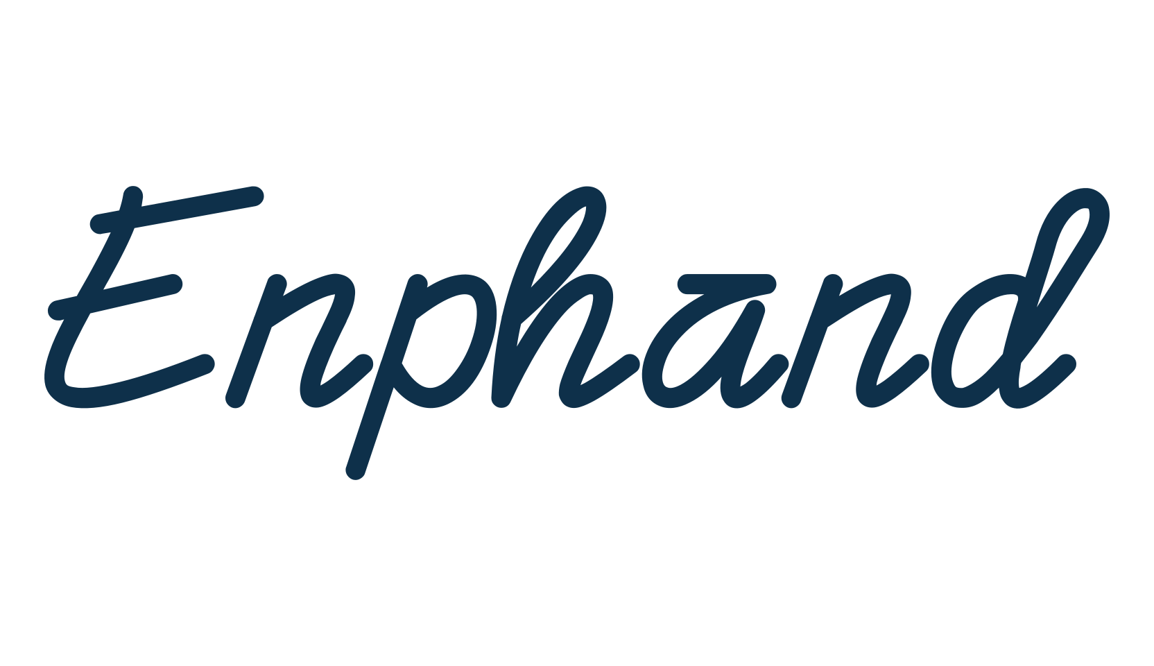 Enphand, display market font preview