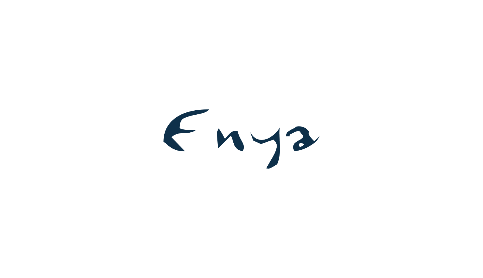 Enya, various font preview