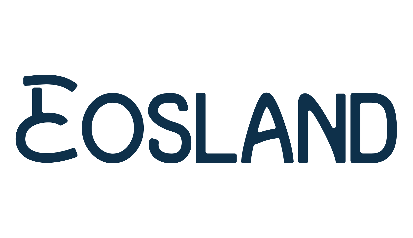 Eosland, fancy retro decorative font preview